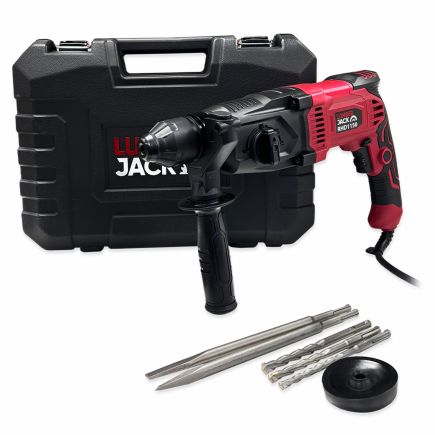SDS Rotary Hammer Drill 1050W with Drill Bits and Chisel Included
