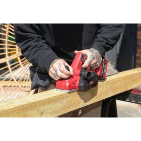 Lumberjack Cordless 20V 18 Piece Power Tool Kit, Drills, JigSaw, Circular Saw, Nail Gun, Planer, 4ah Batteries & More