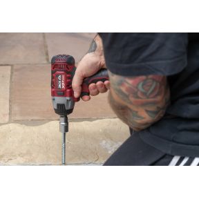 Lumberjack 20V Impact Wrench 1x 4Ah Battery, Fast Charger & Carry Bag