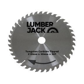 Lumberjack 210mm 36 Tooth Circular Saw Blade 30mm bore