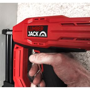 Lumberjack 2 in 1 Nail & Staple Gun Electric Heavy Duty Stapler and Nailer Tacker
