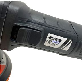 Autojack Professional Dual Action Car Polisher with 6 Variable Speed Settings 125mm 150mm Backing Pads Included