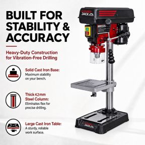 Lumberjack 13mm Bench Top Drill Press 5 Speed Electric Pillar Drills