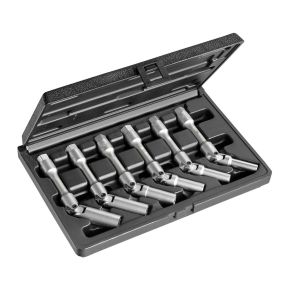 Autojack 6 Piece Extra Long Glow Plug Socket Set 3/8