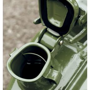 Autojack 20L Green Steel Jerry Can with Flexi Spout