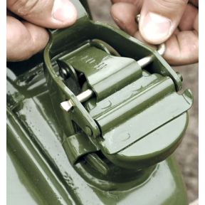 Autojack 20L Green Steel Jerry Can with Flexi Spout