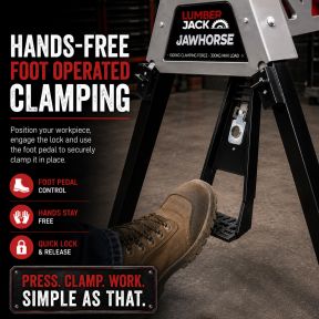 Lumberjack JAWHORSE 1000 kg Portable Clamping Work Station