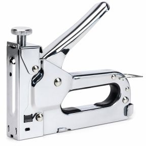 Lumberjack 3 in 1 Heavy Duty Staple Nail Gun Stapling & Nailing Tacker