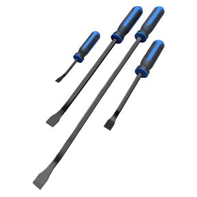 Autojack 4 Piece Pry Bar Hammer Cap Set with Angled Tips