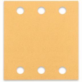 Lumberjack Small Square Sanding Paper For PS240 Palm Sander Grits 60 80 & 120