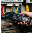 Autojack Digital Clamp Meter AC/DC Current Voltage Multimeter Temp Volt Amp Tester Flashlight