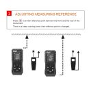 Autojack Handheld Digital Laser Point Distance Meter Tape Range Finder Measure 40m 131ft
